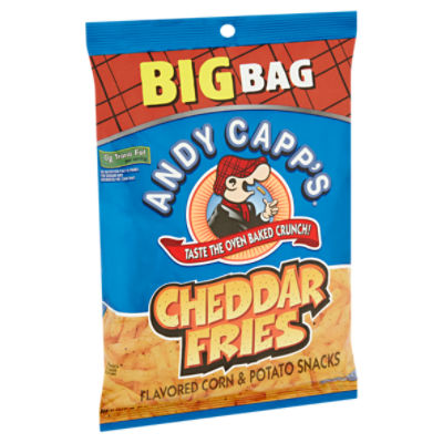 Andy Capp's Big Bag hot Flavored Fries 8-8oz ,expiration date:03