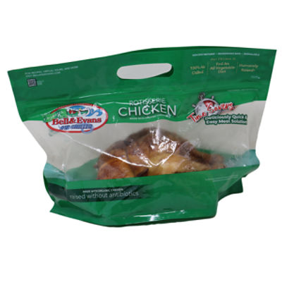 Bell & Evans Organic Rotisserie Chicken - Sold Hot, 32 oz