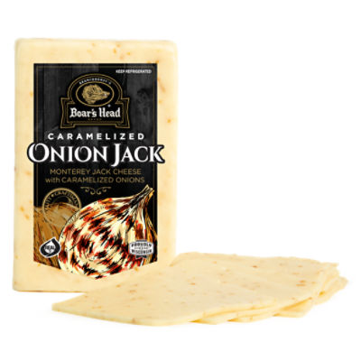 Boar's Head Monterey Jack Cheese with Caramelized Onions