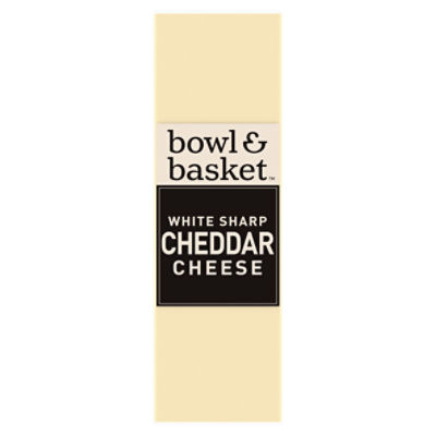 Bowl & Basket White Sharp Cheddar Cheese