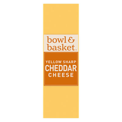 Bowl & Basket Yellow Sharp Cheddar Cheese