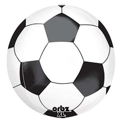 Soccer Ball Foil Balloon, 18 in, 1 count