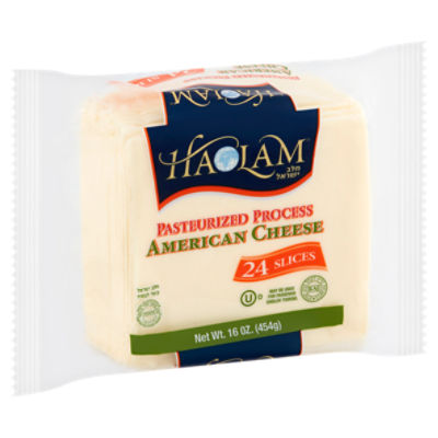 Haolam American Cheese Slices, 24 count, 16 oz