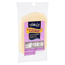 Haolam Reduced Fat/Low Sodium Lacy Swiss Sliced Natural Cheese, 6 oz