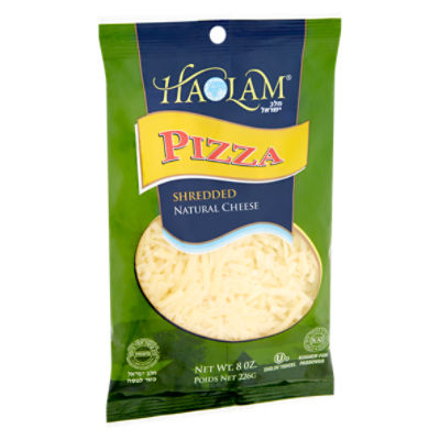 Haolam Pizza Shredded Natural Cheese, 8 oz