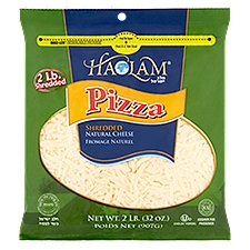 Haolam Pizza Shredded Natural Cheese, 2 lb