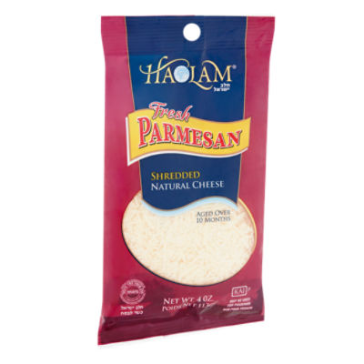 Haolam Fresh Parmesan Shredded Natural Cheese, 4 oz ShopRite