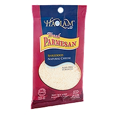 Haolam Fresh Parmesan Shredded Natural Cheese, 4 oz