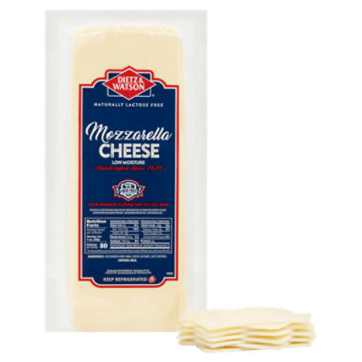 Dietz & Watson Mozzarella Cheese, 1 Pound