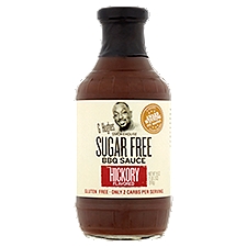 G Hughes Sugar Free Hickory Barbecue Sauce, 18 Ounce