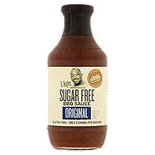 G Hughes Smokehouse Sugar Free Original BBQ Sauce, 18 oz
