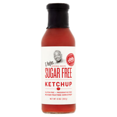 G Hughes Sugar Free Ketchup, 13 oz