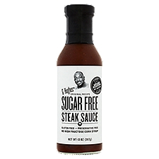 G Hughes Sugar Free Original Recipe, Steak Sauce, 13 Ounce