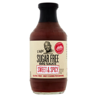 G Hughes Smokehouse Sugar Free Sweet & Spicy BBQ Sauce, 18 oz ShopRite