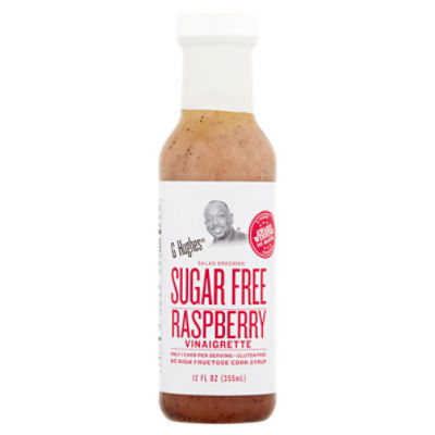 G Hughes Sugar Free Raspberry Vinaigrette Salad Dressing, 12 fl oz