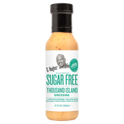 G Hughes Sugar Free Thousand Island Salad Dressing, 12 fl oz
