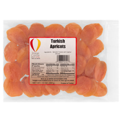 Rayge Candy & Nuts Turkish Apricots, 14 oz