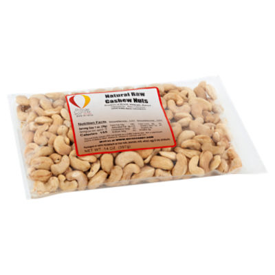 Rayge Candy & Nuts Natural Raw Cashew Nuts, 14 oz