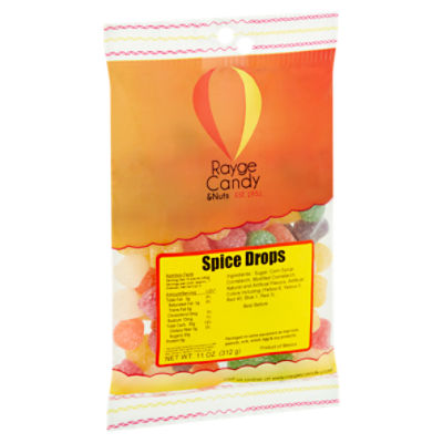 Rayge Candy & Nuts Spice Drops Candy, 11 oz