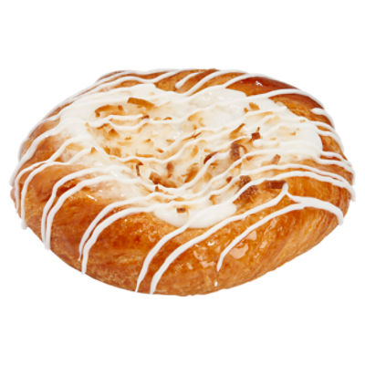 Store Baked Large Coconut Creme Snail Danish, 1 ct, 5 oz