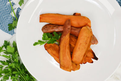 Roasted Sweet Potato Wedges