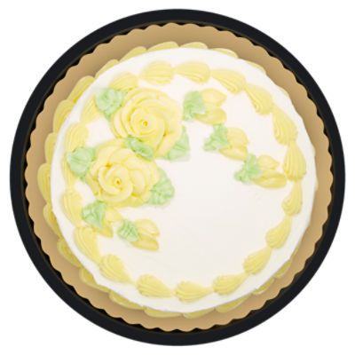 10" Yellow Cake with Whipped Topping