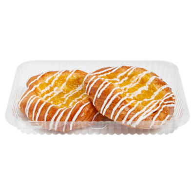 Store Baked Large Pineapple Snail Danish, 2 ct, 10 oz