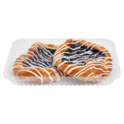 Store Baked Large Blueberry Snail Danish, 2 ct, 10 oz