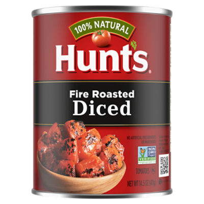 Hunts Fire Roasted Diced Tomatoes, 14.5 oz Fairway