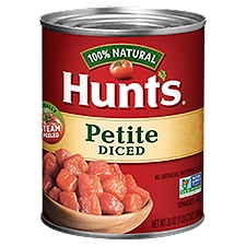 Hunt's Diced Tomatoes, Petite, 28 Ounce