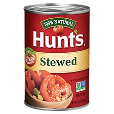 Hunts Naturally Steam Peeled Stewed, Tomatoes, 14.5 Ounce