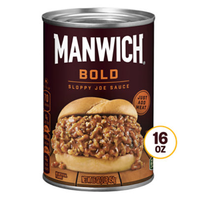 Manwich Bold Sloppy Joe Sauce, 16 oz