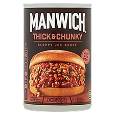 Manwich Thick & Chunky Sloppy Joe Sauce, 15.5 oz