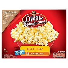 Orville Redenbacher's Butter Microwave Popcorn Value Size, 3.29 oz, 12 count