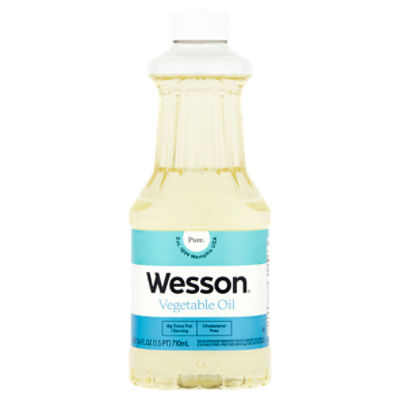 Pure Wesson Vegetable Oil, 24 fl oz ShopRite