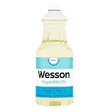 Wesson Pure Vegetable Oil, 48 fl oz
