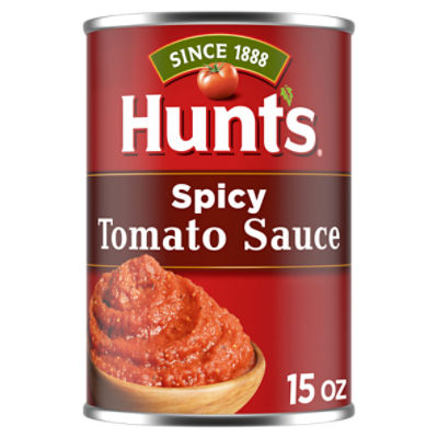 Hunts Spicy Tomato Sauce, 15 oz