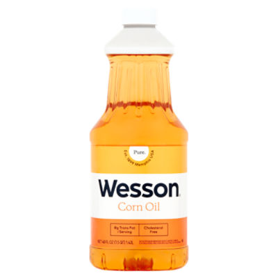 Wesson Pure Corn Oil, 48 fl oz