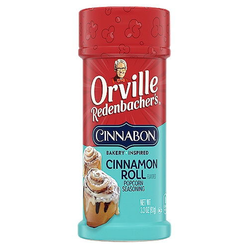 Orville Redenbacher's Cinnabon Cinnamon Roll Flavored Popcorn Seasoning, 3.3 oz