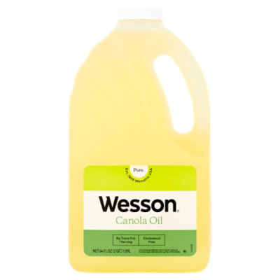 Wesson Pure Canola Oil, 64 fl oz The Fresh Grocer