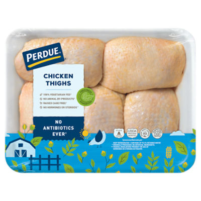 PERDUE® No Antibiotics Ever Fresh BoneIn Chicken Thighs