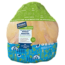 PERDUE® OVEN STUFFER® No Antibiotics Ever Whole Chicken with Giblets, 8.1 Pound