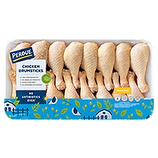 PERDUE® No Antibiotics Ever Fresh Chicken Drumsticks, Value Pack, 4.8 Pound