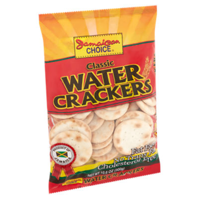 Jamaican Choice Classic Water Crackers, 10.6 oz, 10.6 Ounce