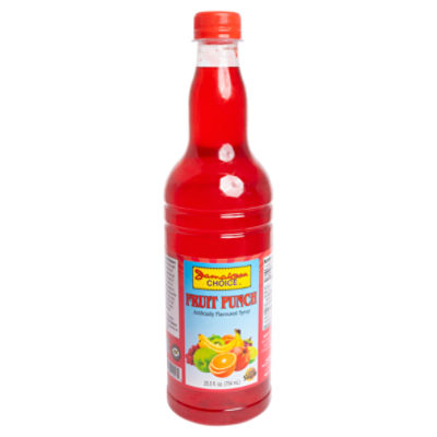 Jamaican Choice Fruit Punch Syrup, 25.5 fl. oz.