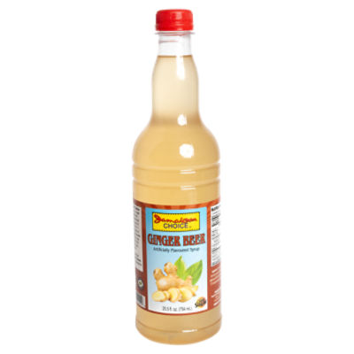Jamaican Choice Ginger Beer Syrup, 25.5 fl oz