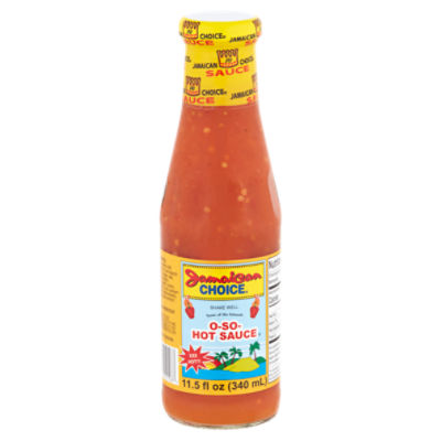 Jamaican Choice O-So-Hot Sauce, 11.5 fl oz