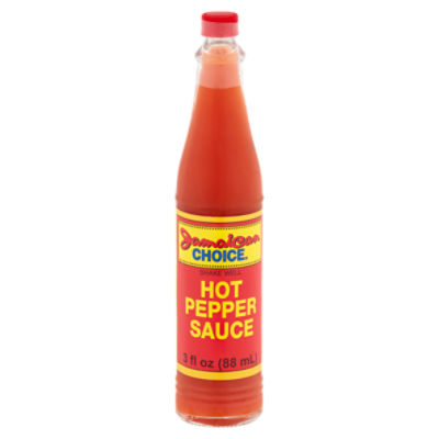 Jamaican Choice Hot Pepper Sauce, 3 fl oz