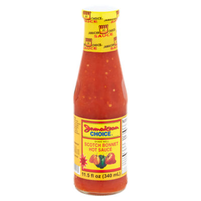 Jamaican Choice Scotch Bonnet Hot Sauce, 11.5 fl oz