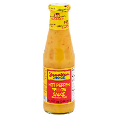 Jamaican Choice (Barbadian Style) Hot Pepper Yellow Sauce, 11.5 fl oz